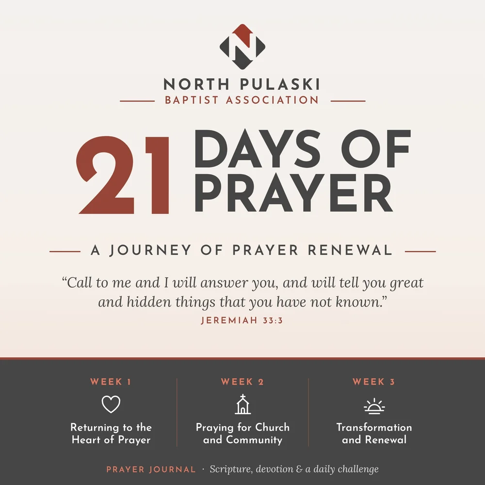 21 Days of Prayer Journal cover