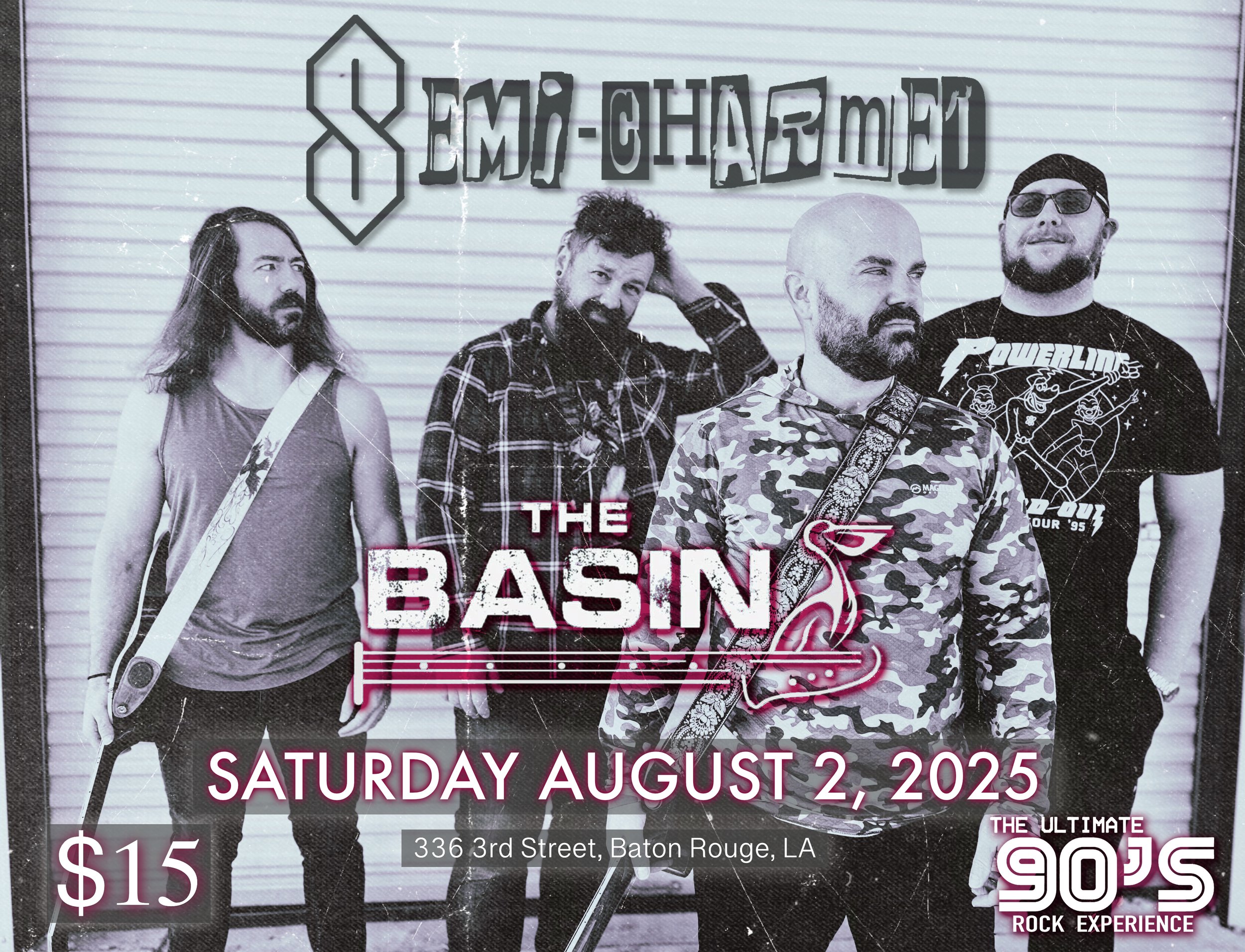 Semi-Charmed Live at the Basin Music Hall in Baton Rouge, LA