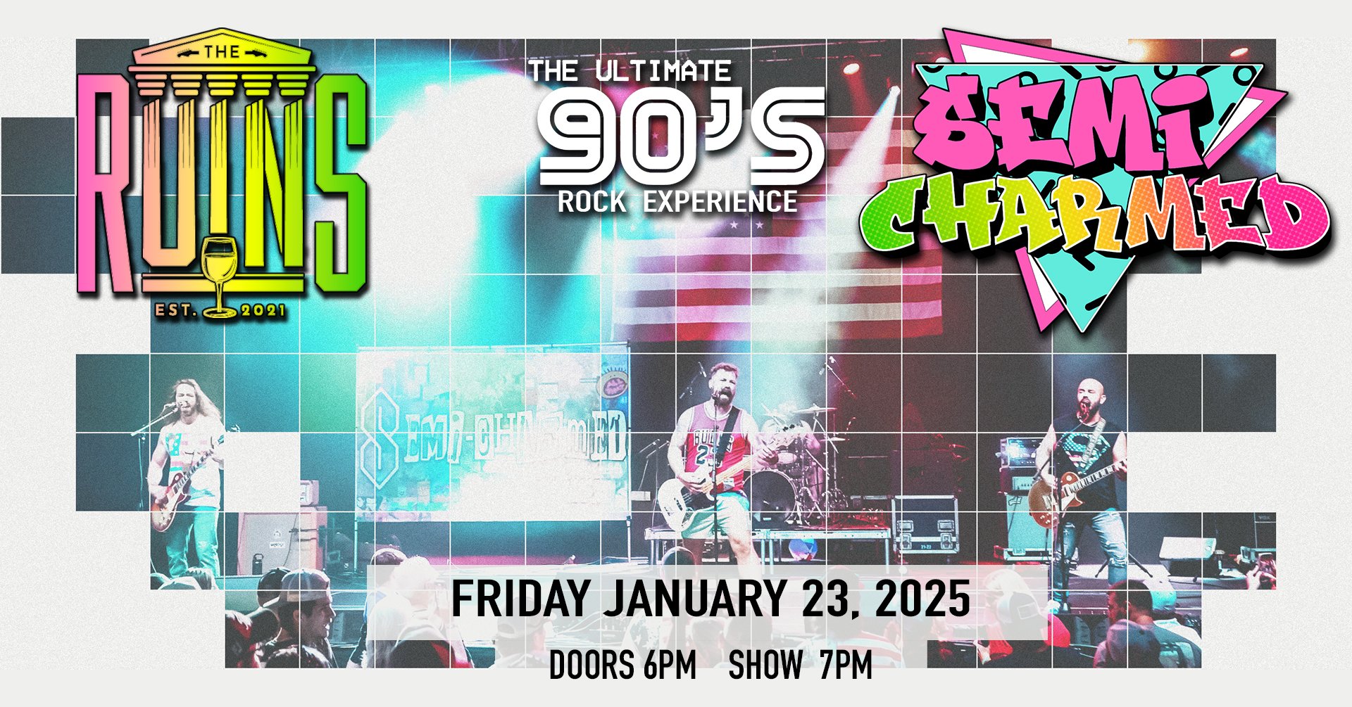 Semi-Charmed LIVE at The Ruins 