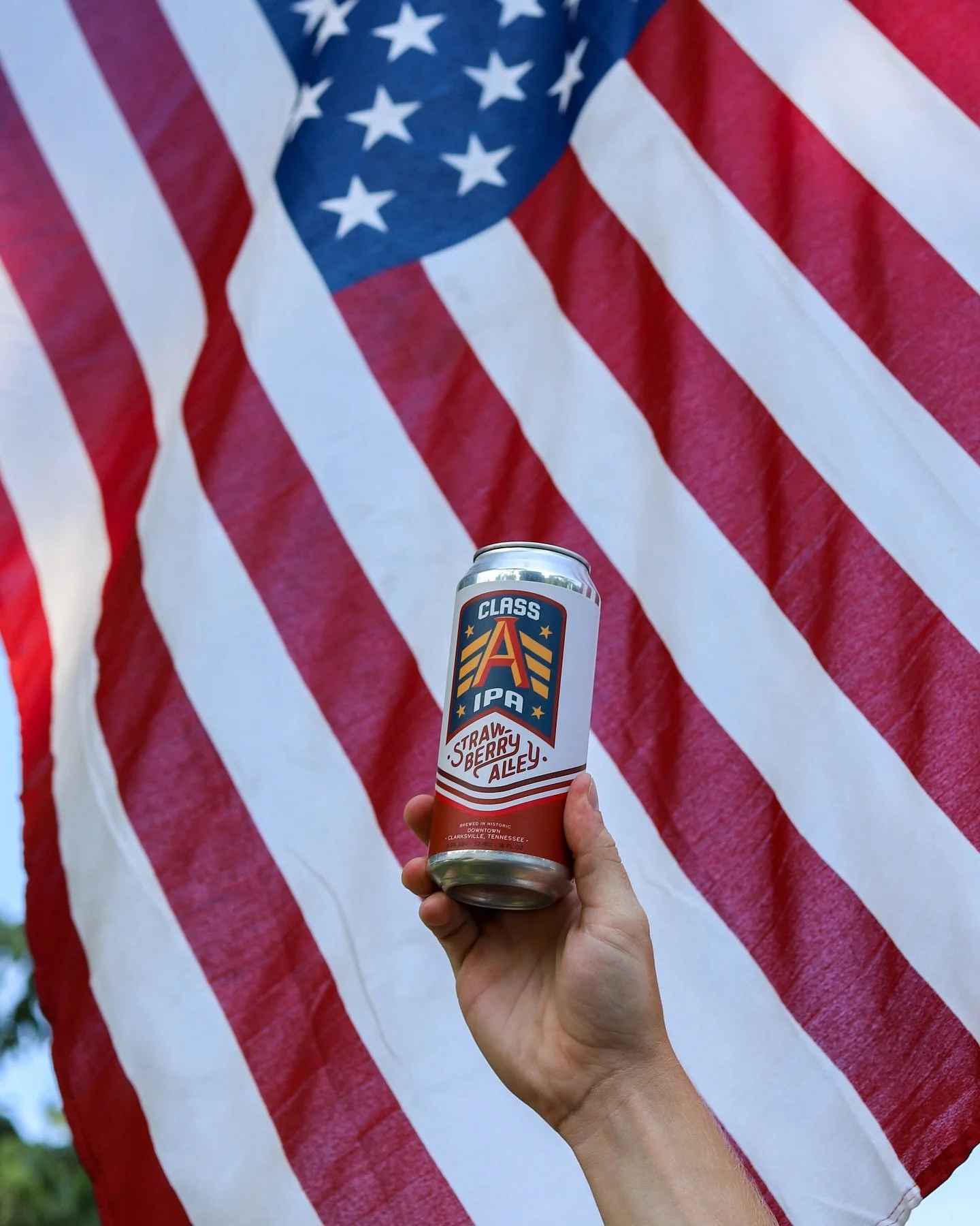 This Veterans Day, we&rsquo;re raising a glass to the heroes who&rsquo;ve served. 🇺🇸

For the month of November, we&rsquo;re donating $1 from every Class A IPA sold to the Fort Campbell Spouses Club, supporting the families who support our heroes.
