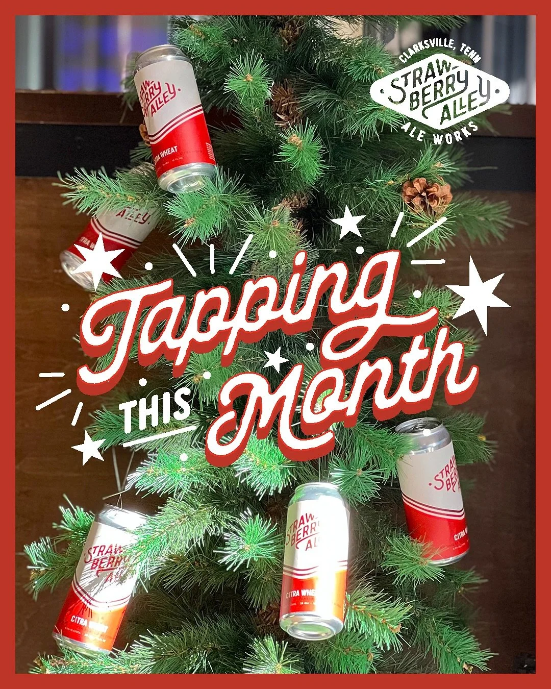 Holiday magic has arrived in Downtown Clarksville. ✨ We&rsquo;re kicking off the most festive season with cheer, excitement, and plenty of good times ahead! 

This December, we&rsquo;re celebrating with 12 Days of Beer and holiday cheer. To start the