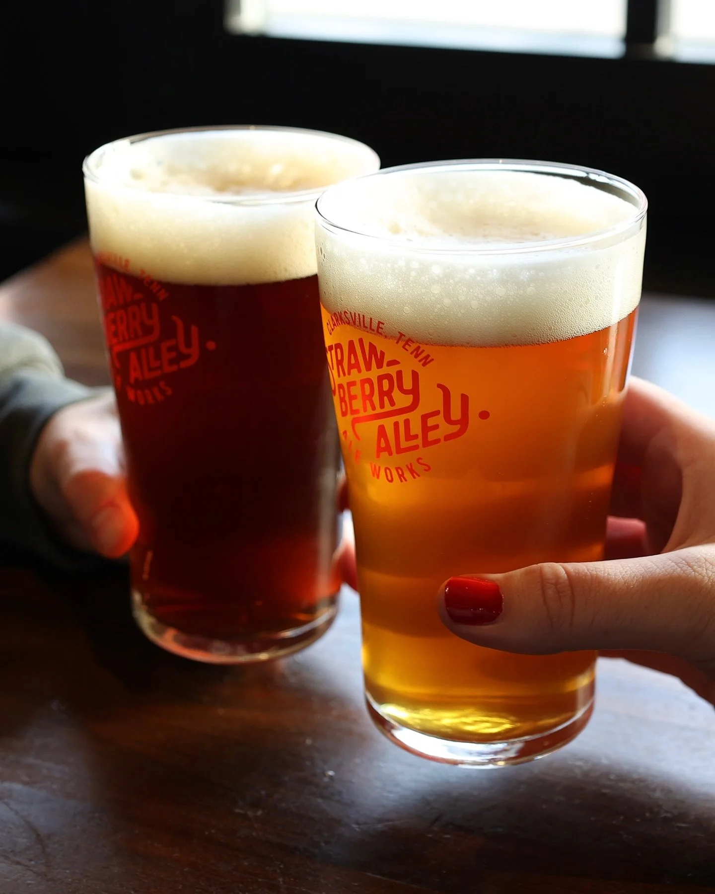 It&rsquo;s a beautiful day for a beer in Downtown Clarksville. 🍺

We&rsquo;re open today with a limited menu due to weather, but the taps are on and pouring. Swing by, grab a cold beer, and enjoy good company&hellip;sometimes that&rsquo;s all you ne