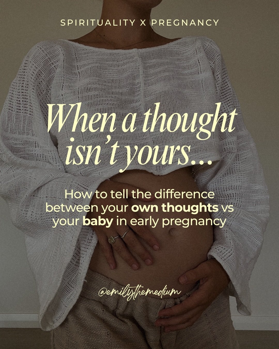 How to tell the difference between your baby&rsquo;s thoughts vs your own ✨

For a while now, I&rsquo;ve been studying the changes that happen in the emotional and spiritual bodies following conception, including what hapens to: your heart field, you