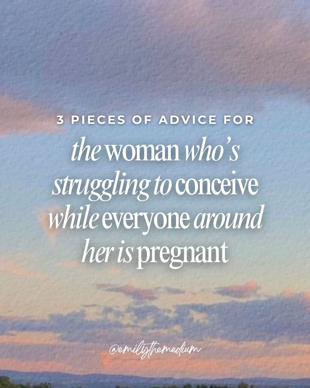 I know what it&rsquo;s like to struggle on your fertility journey while everyone around you is pregnant or already have children. 

This is the advice that I would give to anyone who&rsquo;s experiencing challenge after challenge &mdash; the mindsets