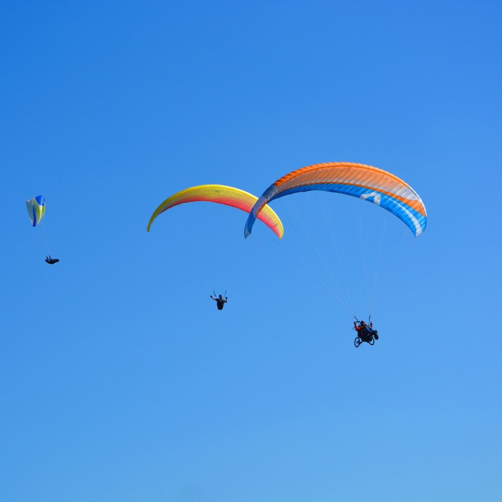 Gleitschirmfliegen