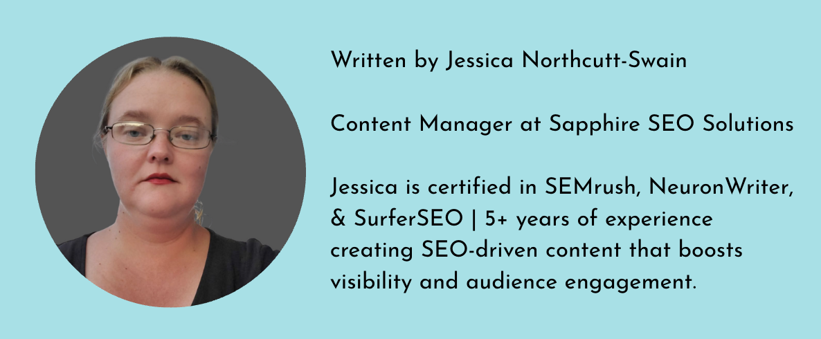 Author bio for Jessica Northcutt-Swain