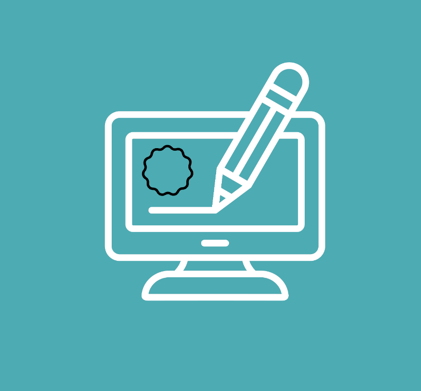 Screen pencil logo