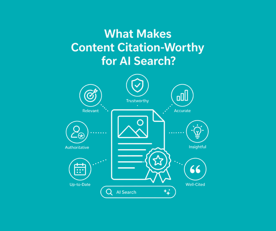 What Makes Content Citation-Worthy for AI Search?