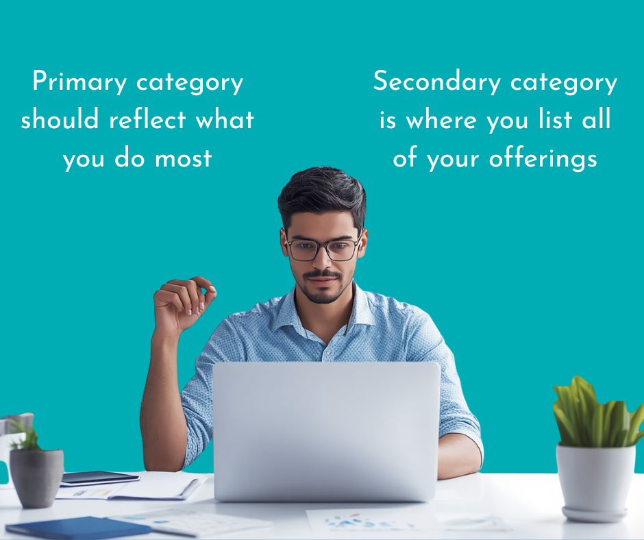 Primary category should reflect what you do most while secondary categories are where you list all of your offerings.