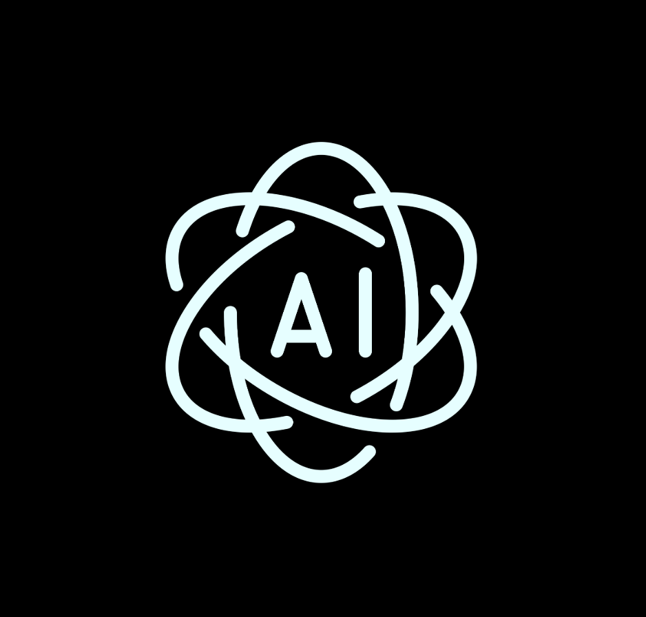 Graphic of AI in a design