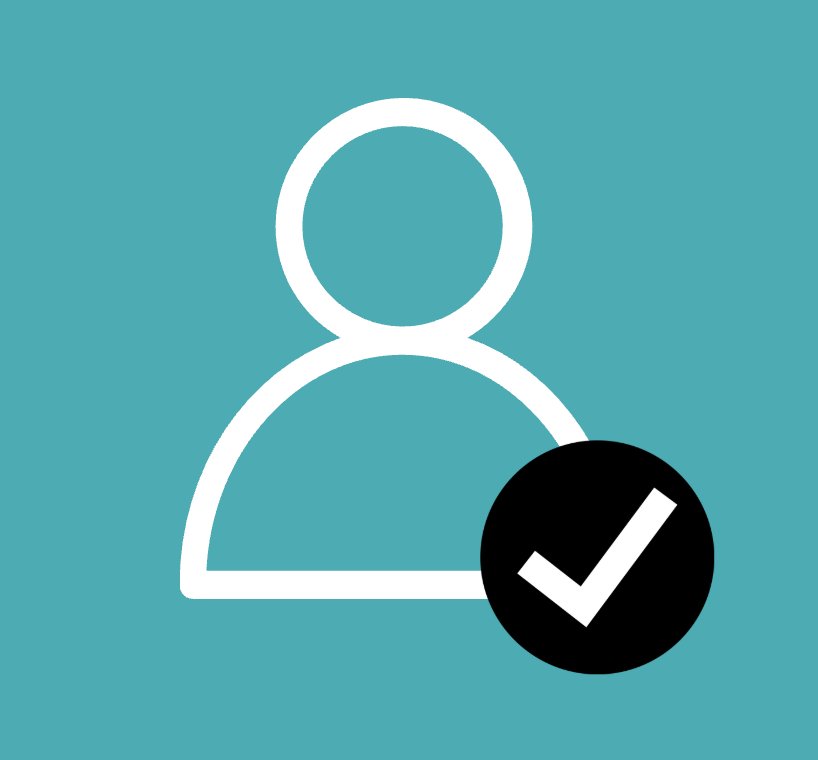 Human check mark