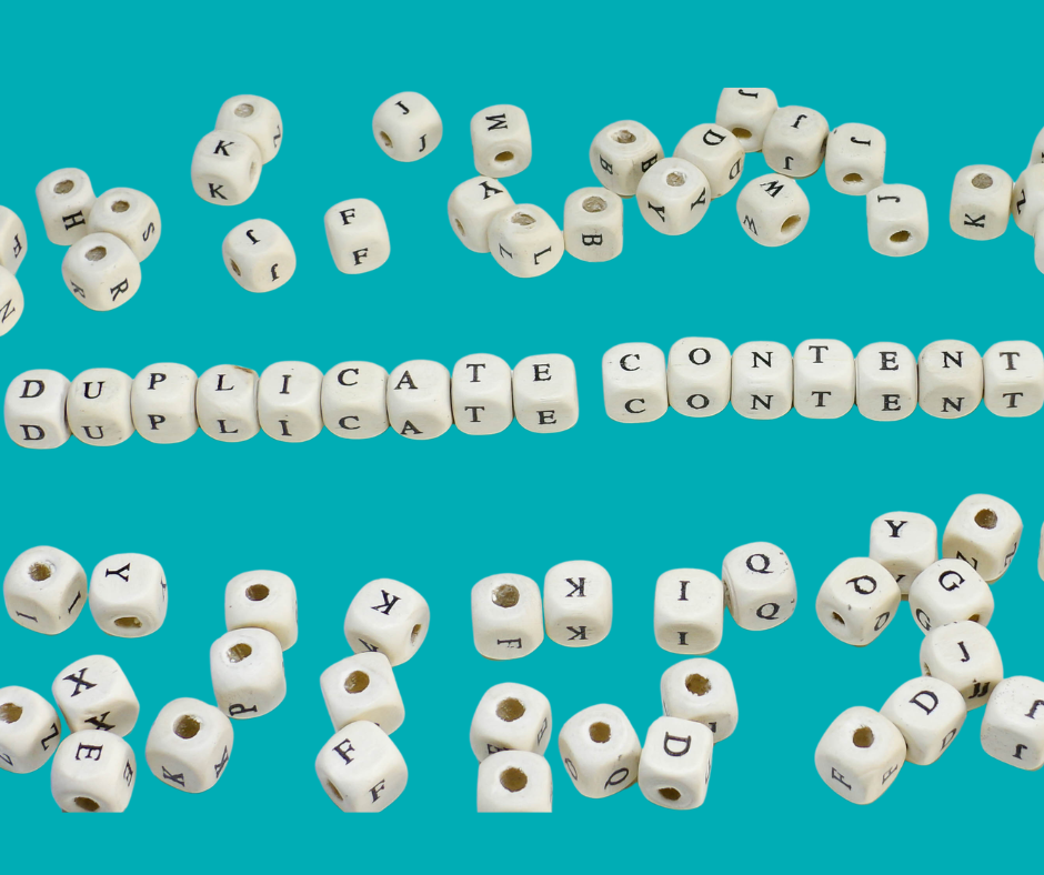 dices spelling out duplicate content as businesses publish generic content that doesn't demonstrate EEAT