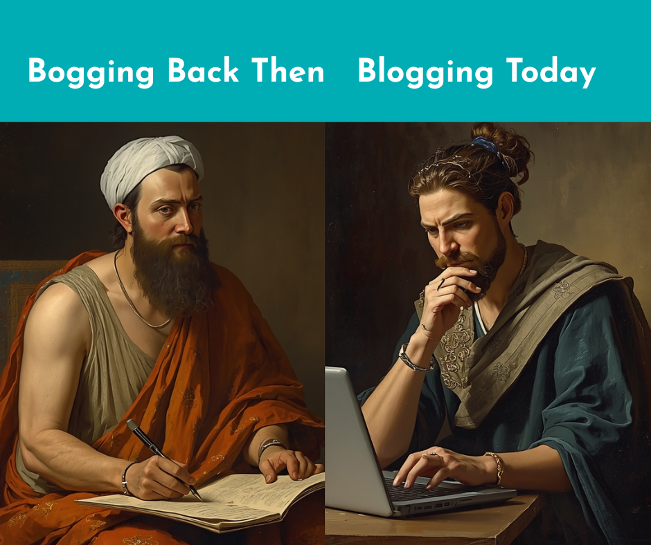 How blogging was back then and how blogging is today