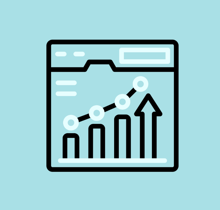 Graph showing increased traffic