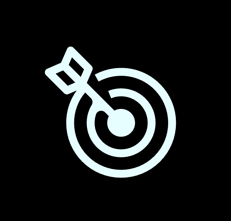 Graphic of a target and an arrow