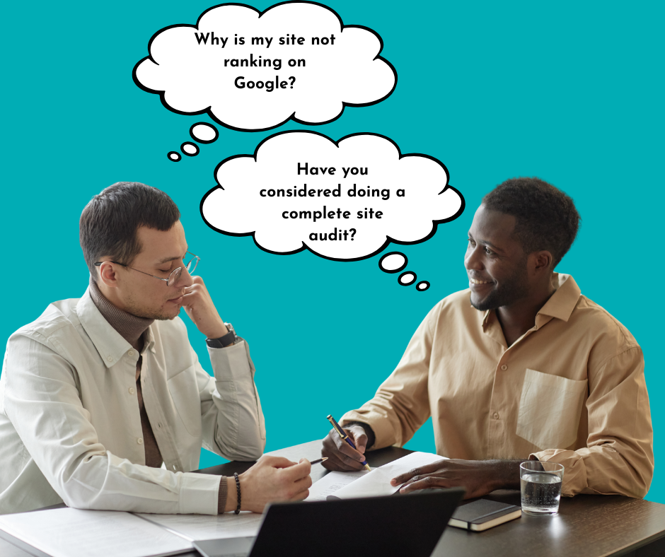 a man asking a question and a blog responding with the answer