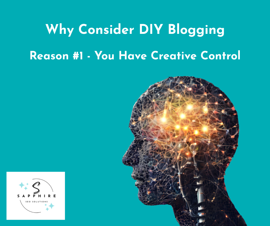 consider DIY blogging if you want creative control
