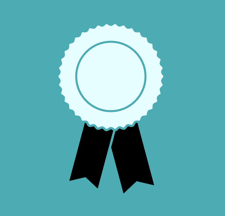Winner ribbon