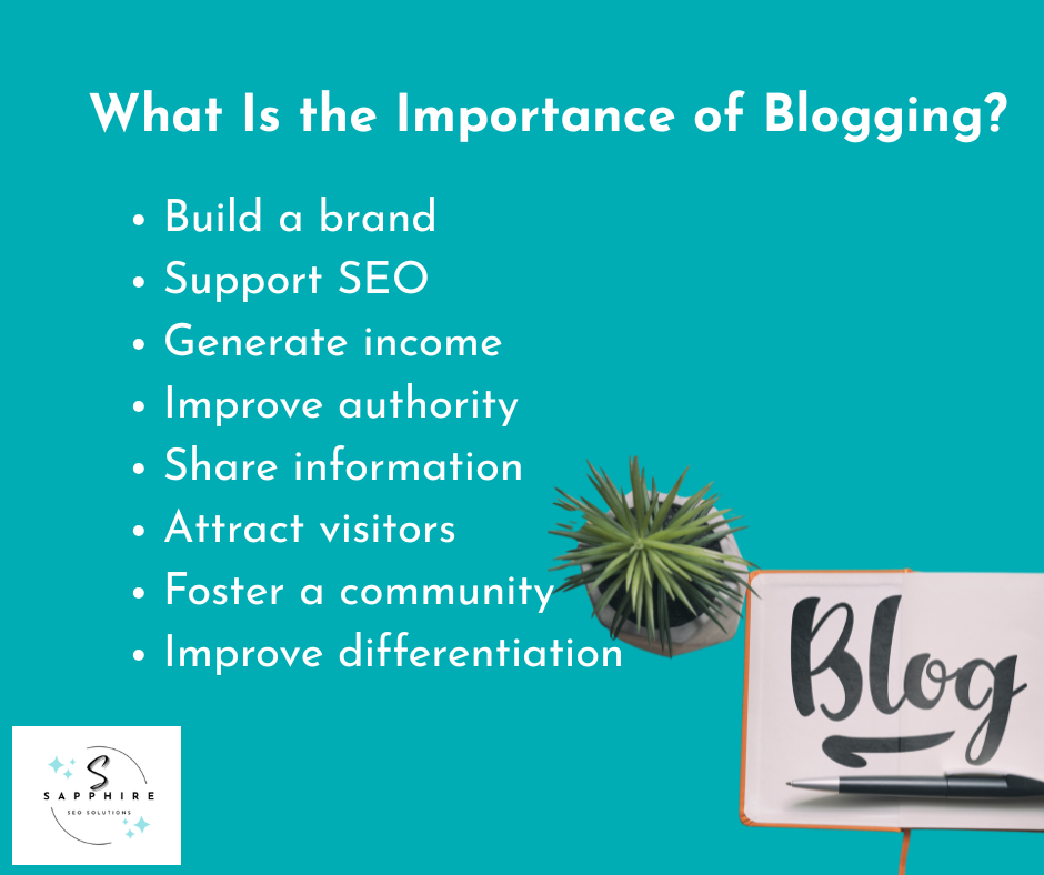 Many different reasons why blogging is important explained here