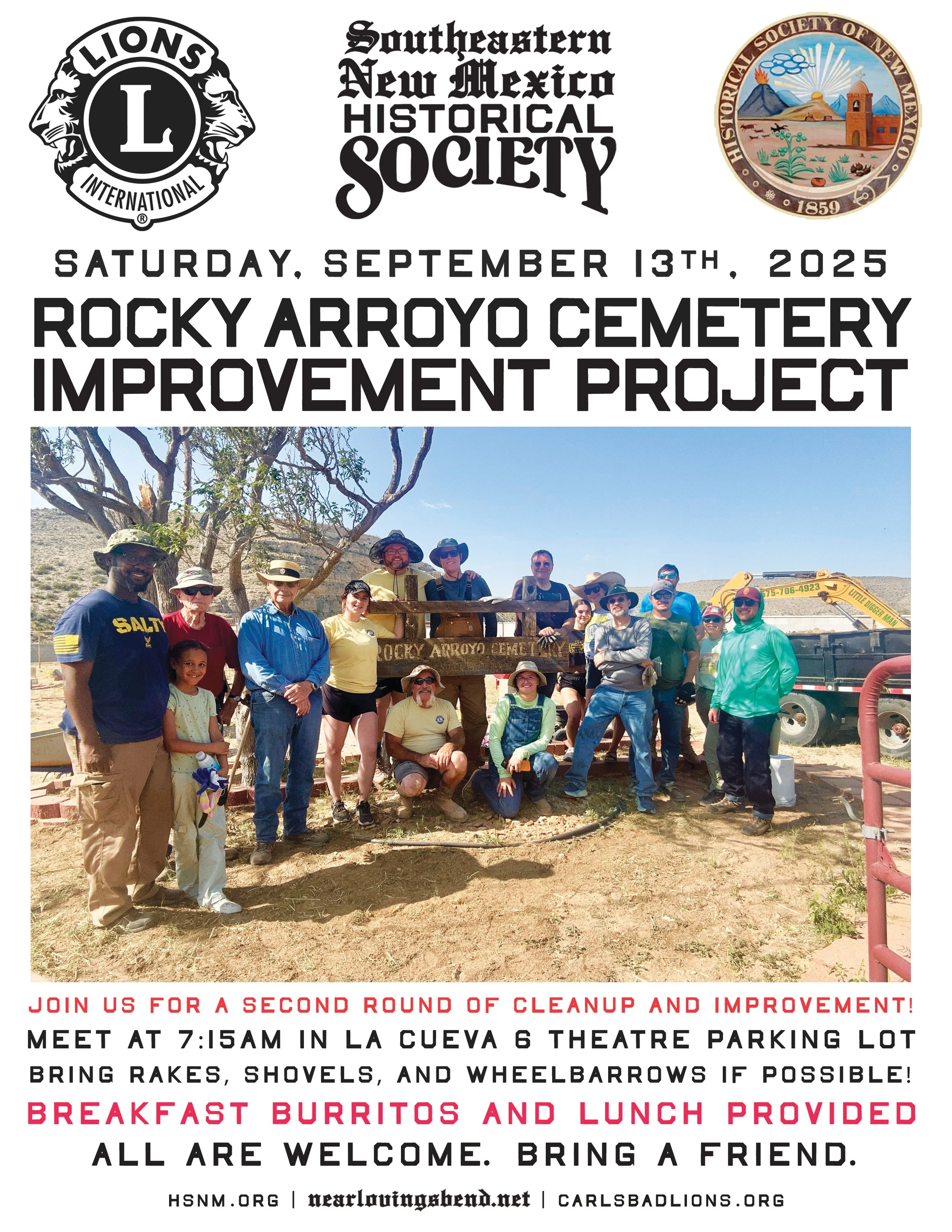 Rocky Arroyo Cemetery Improvement Project