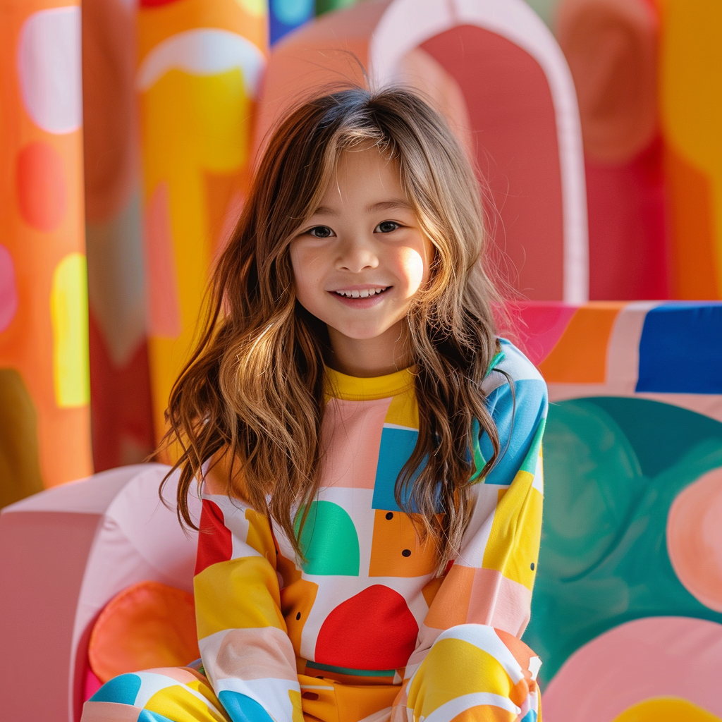 fruits of west two piece pajama set FOR KIDS BY ILOVEMILU