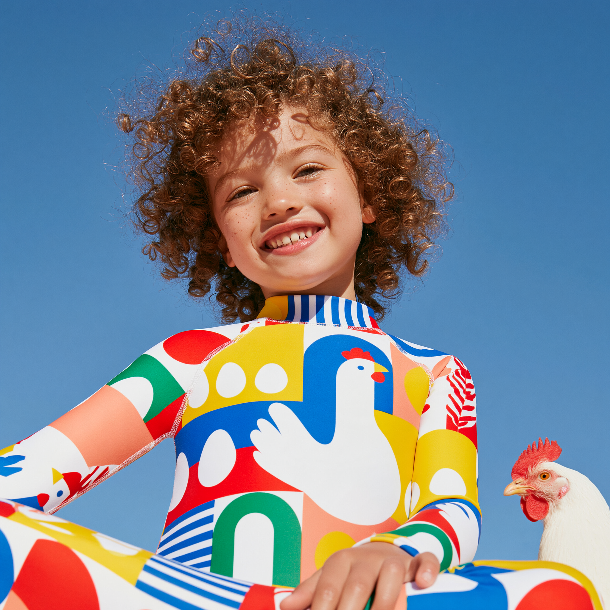 Delaware - Kids Unisex Rash Guard, Long Sleeve, Premium Spandex, SPF 50