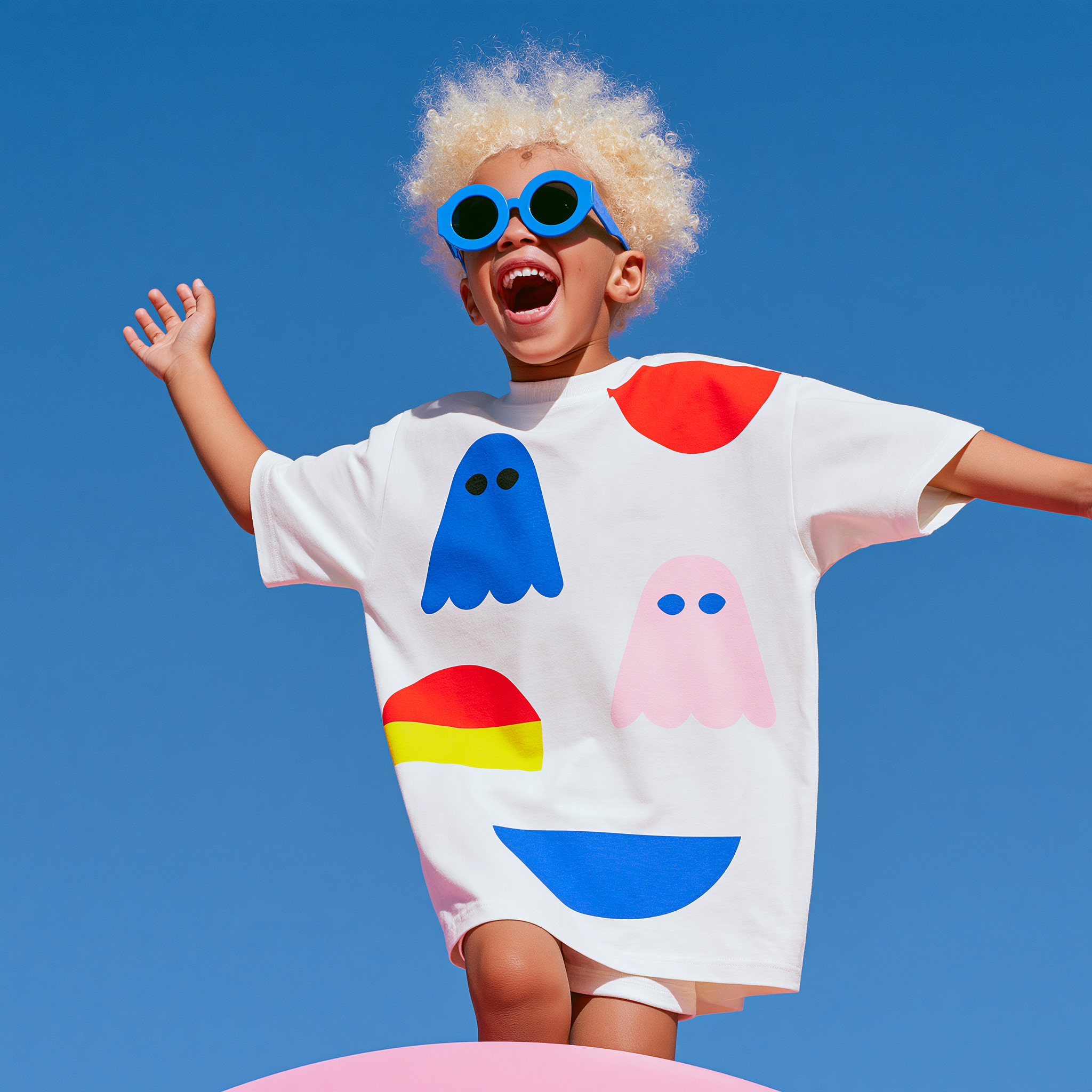 Pac Me - Kids Unisex Cotton Crew Neck T-Shirt