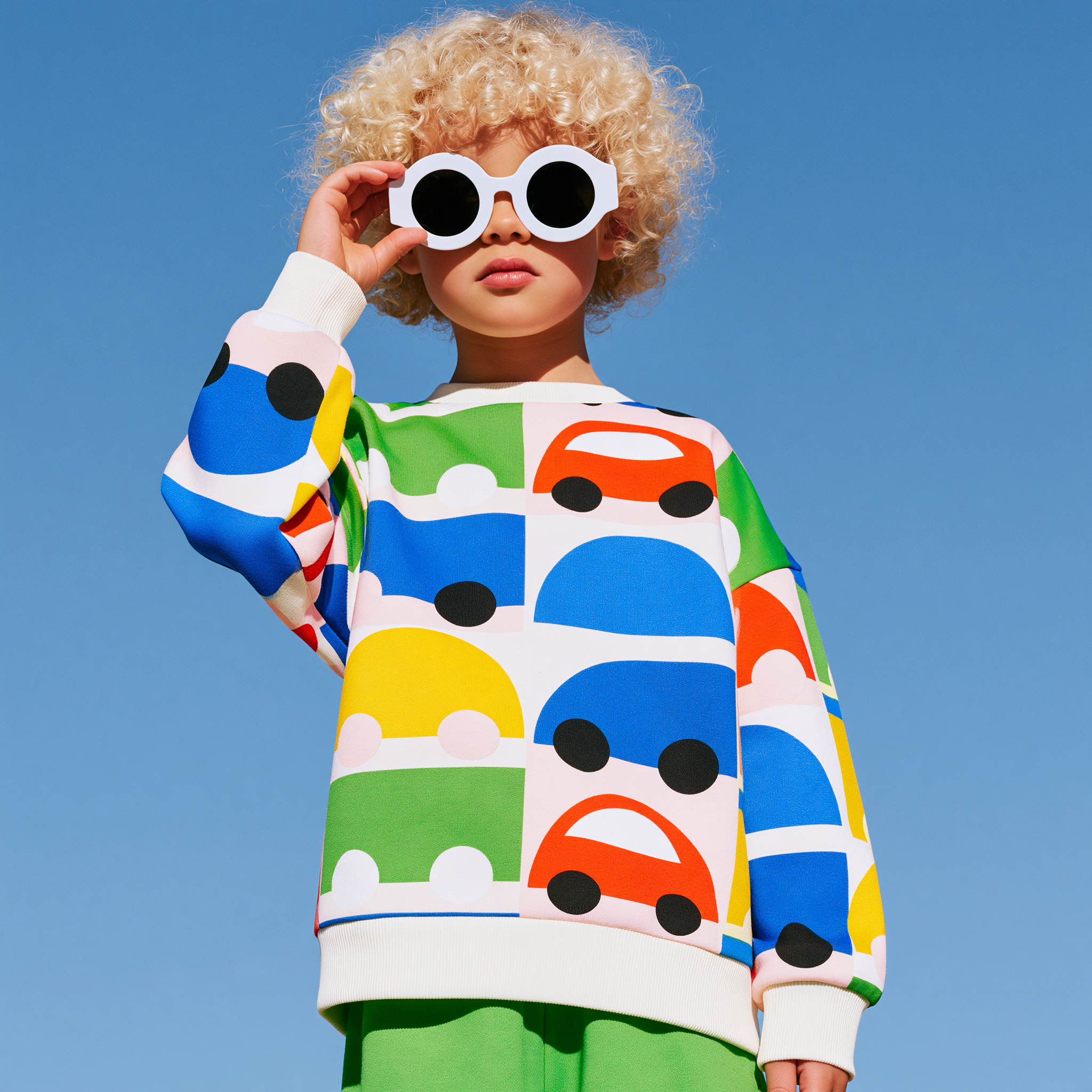 Class E License - Kids Long Sleeve Pullover Sweater, Soft & Warm