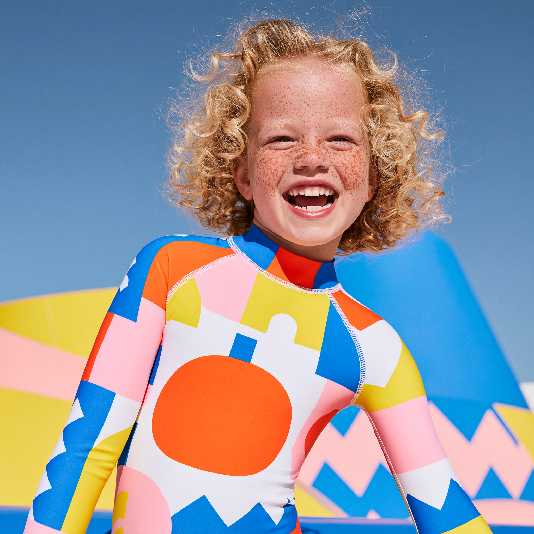 Pump Kid - Kids Unisex Rash Guard, Long Sleeve, Premium Spandex, SPF 50