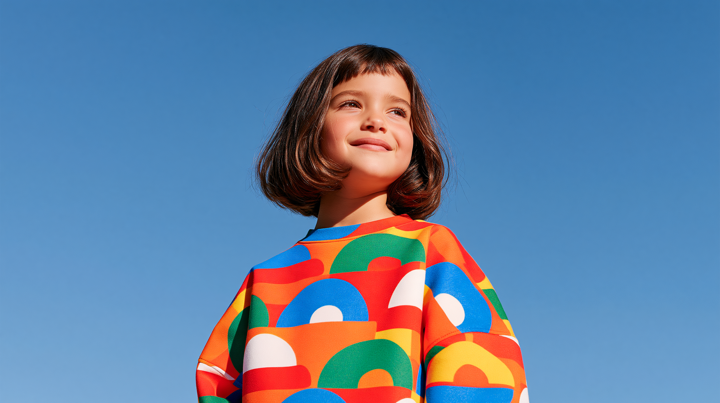 Trio Play - Kids Long Sleeve Pullover Sweater, Soft & Warm