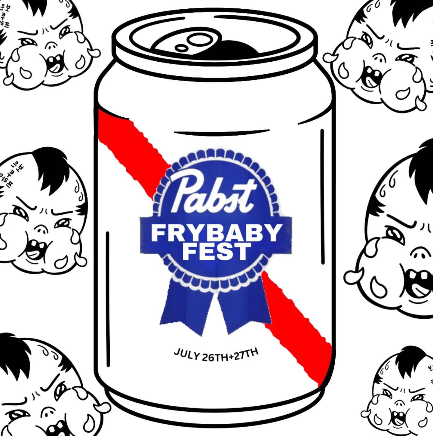 THE BABY IS PULLING UP TO PROJECT PABST FOR OUR FIRST EVER MUSIC FESTIVAL!!!

WE&rsquo;RE TAKING OUR TENDERS AND THEY&rsquo;RE ALREADY DEMANDING A GREEN ROOM AND A STAGE NAME.

WE&rsquo;LL BE CLOSED THE REST OF THE WEEK TO PREP THE TENDIES THEY&rsquo