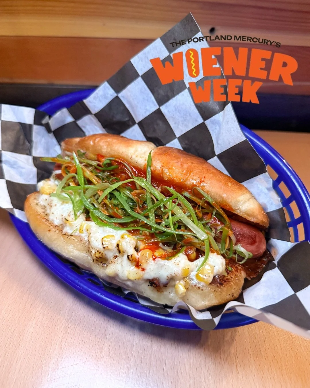 THE KOREAN CORN CHEESE DOG 2.0 HAS ENTERED THE COOP. 

NEW YEAR. NEW CART. NEW GRIDDLE. SAME CORN CHEESE OBSESSION. WE TOOK IT OFF THE ROOST AND BACK ON THE GRIDDLE. CHEESIER THAN EVER.

@portlandmercury WEINER WEEK RUNS 
JAN 28TH &ndash; FEB 2ND. 

