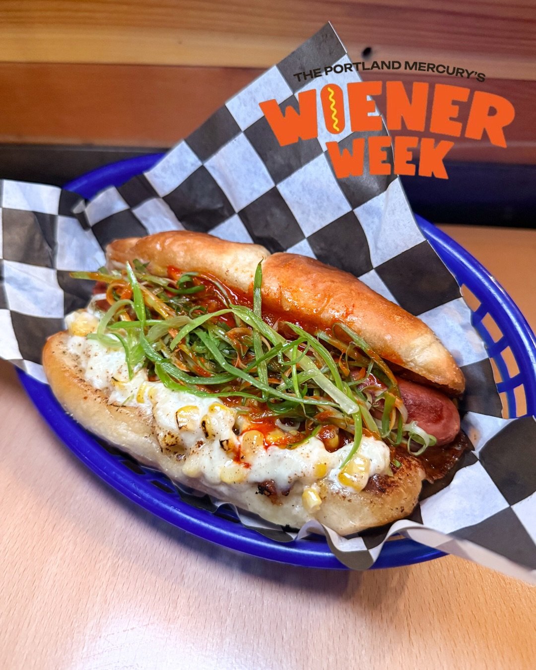 THE KOREAN CORN CHEESE DOG 2.0 HAS ENTERED THE COOP. 

NEW YEAR. NEW CART. NEW GRIDDLE. SAME CORN CHEESE OBSESSION. WE TOOK IT OFF THE ROOST AND BACK ON THE GRIDDLE. CHEESIER THAN EVER.

@portlandmercury WEINER WEEK RUNS 
JAN 28TH &ndash; FEB 2ND. 

