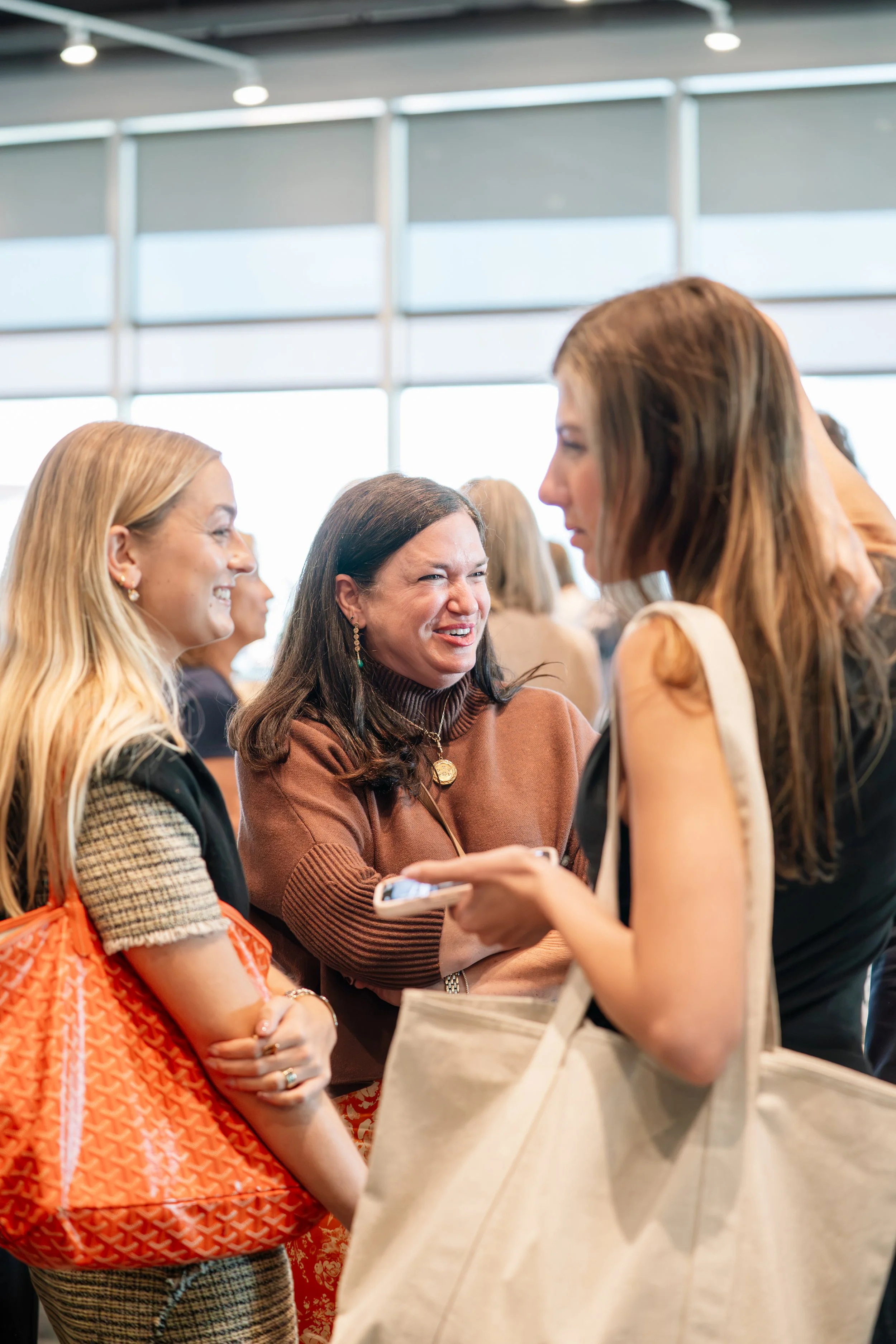 audience members gathering at High Point Market in North Carolina
