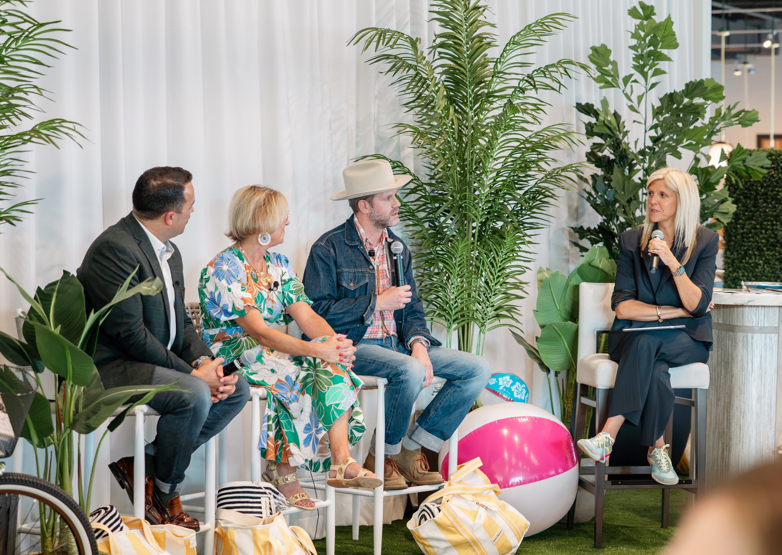 Jocelyn Chiappone of Digs Design Company joined House Beautiful Editor in Chief Jo Saltz for an engaging conversation at High Point International Home Furnishings Market