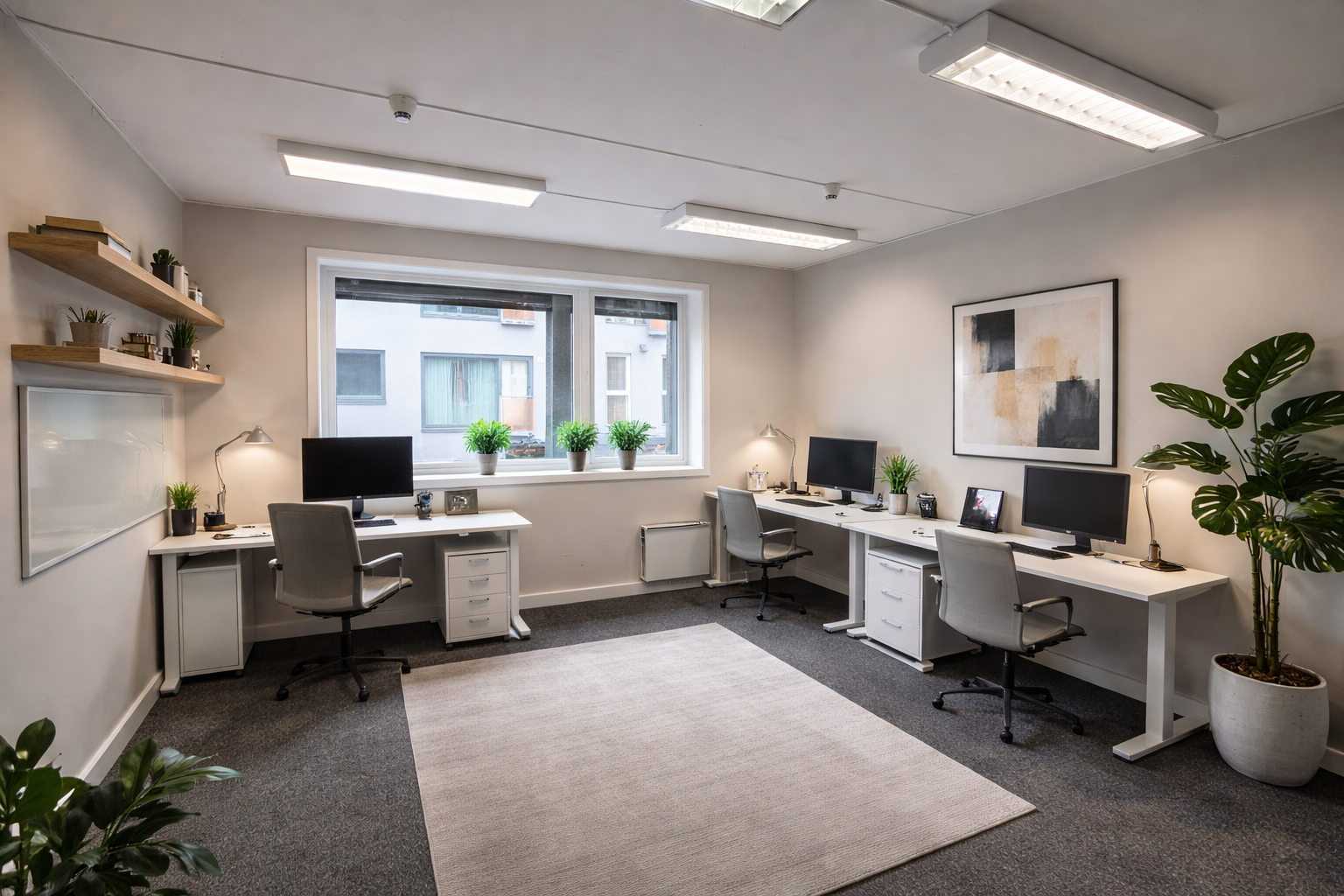 Ledig Kontorlokale Jenrbanegata 11. 8 - 12 ansatte.