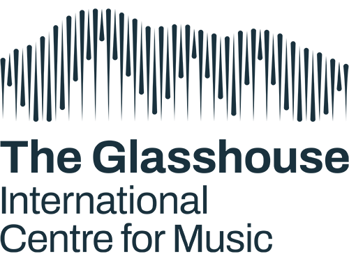 Logo for The Glasshouse international centre for music