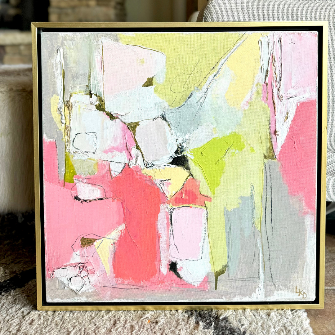 Geraniums: 21.5 x 21.5
