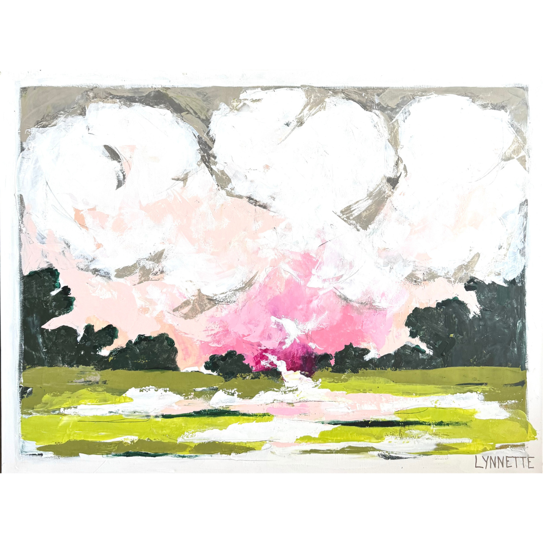 Coral Sky ll: 30x40