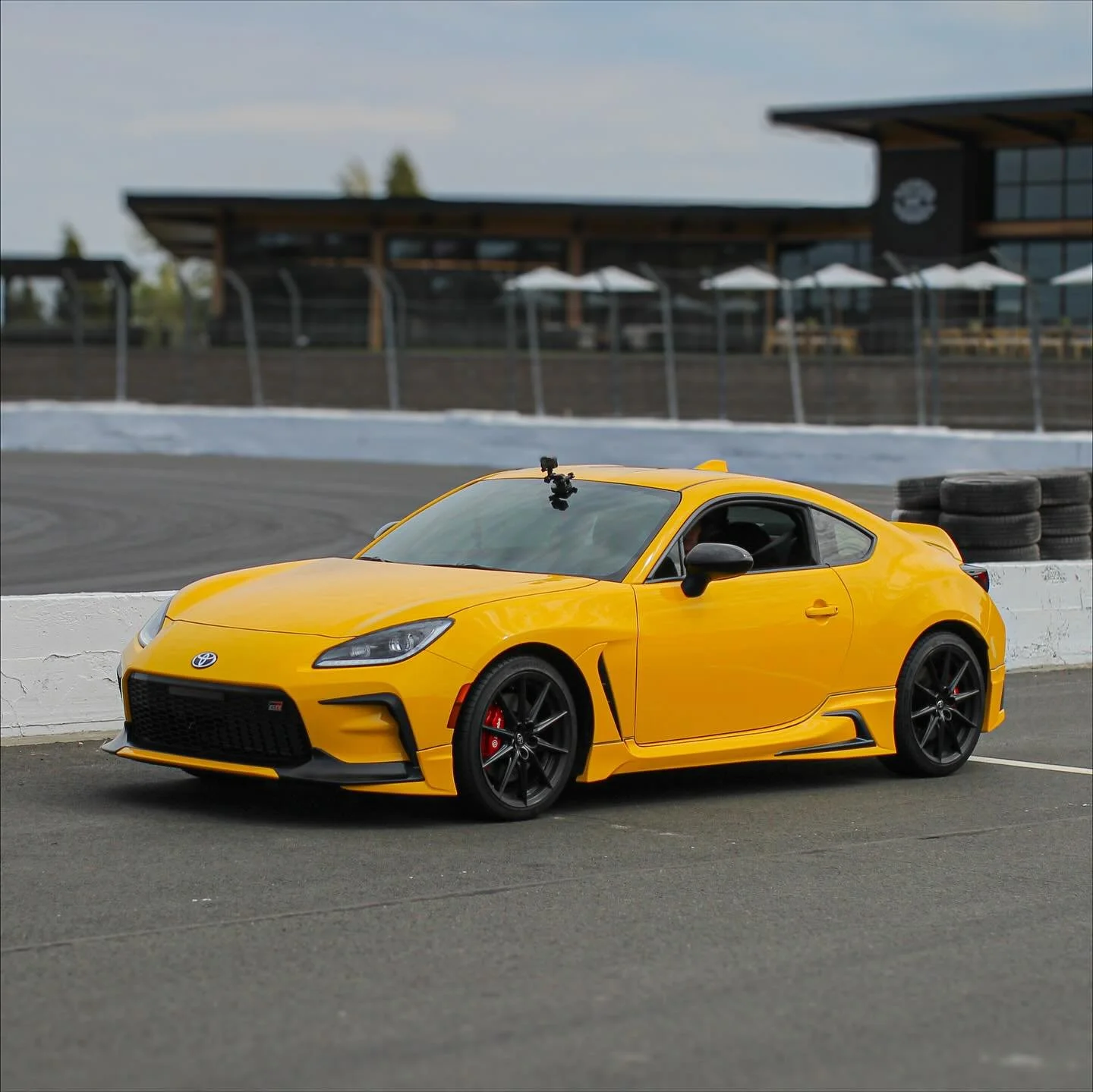 I don&rsquo;t have a bunch of photos of the Toyota GR86 Yuzu edition because it barely had a still moment during the drive event at Sonoma raceway. What I do have speaks for itself: same great sports coupe, but more yellow and a pretty sick body kit.