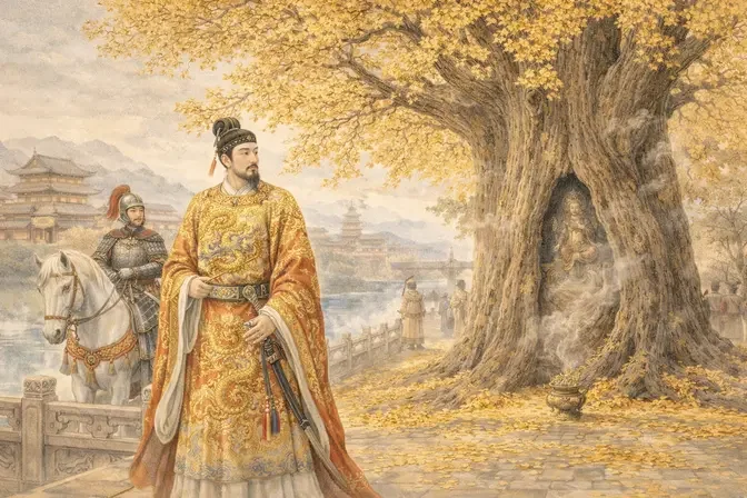 唐太宗與長安銀杏樹的傳說
