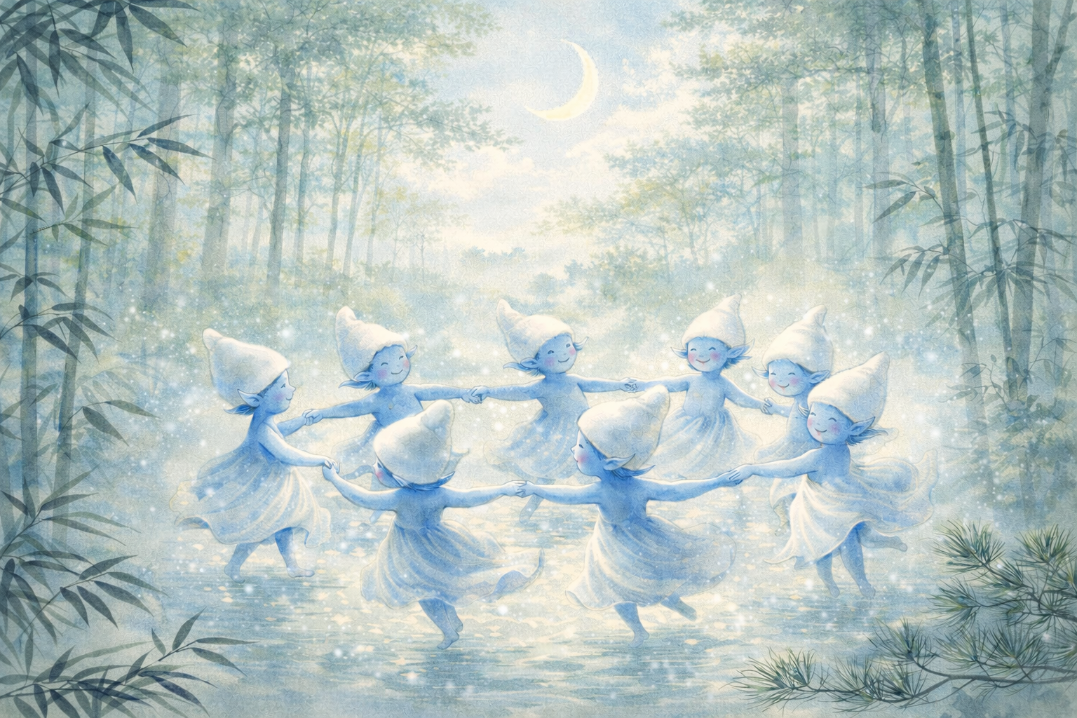 森林中的蓝精灵——圆舞曲