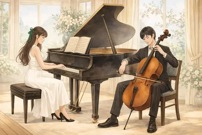 雨中燈 I #鋼琴+大提琴