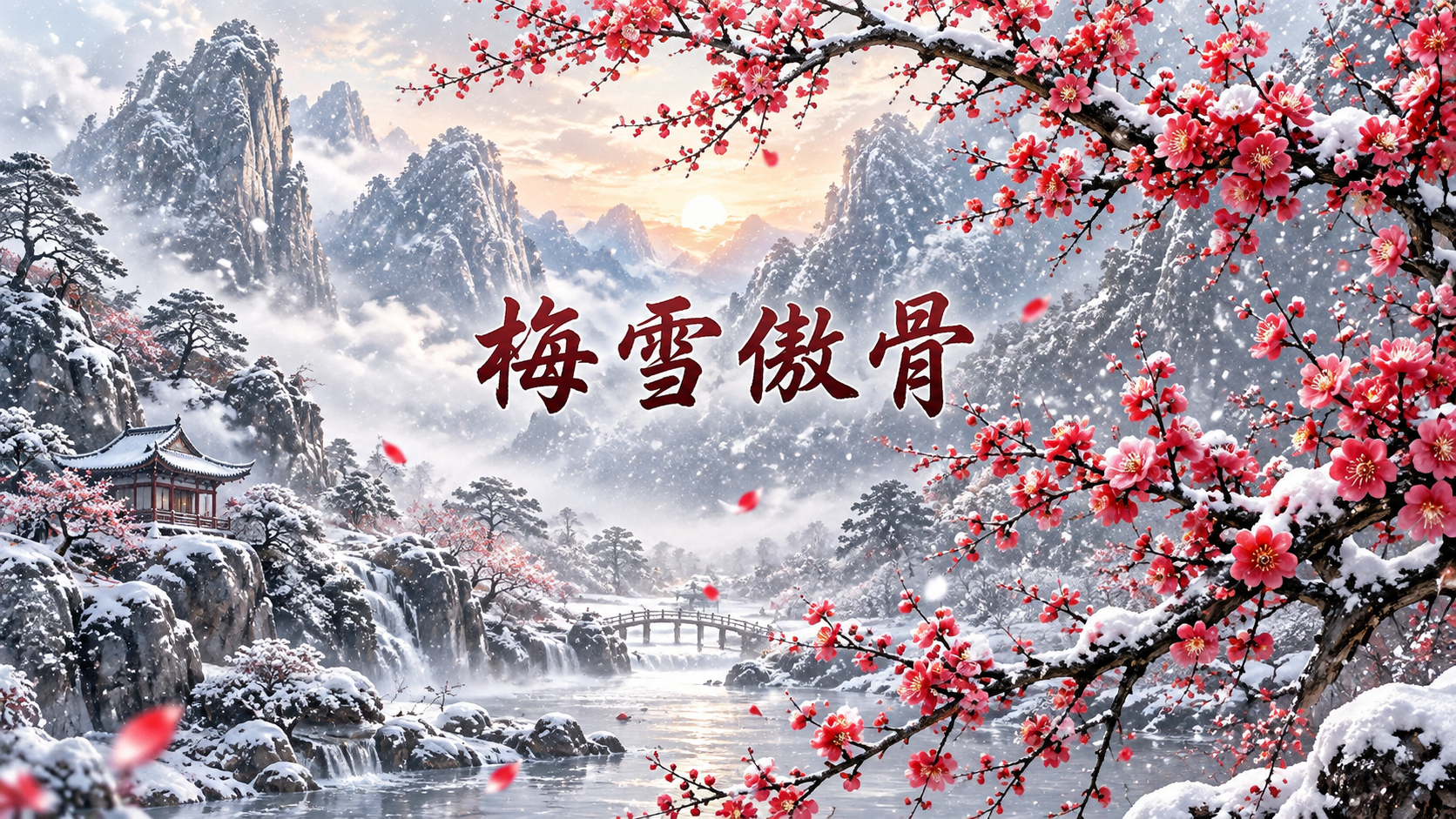 梅雪傲骨
