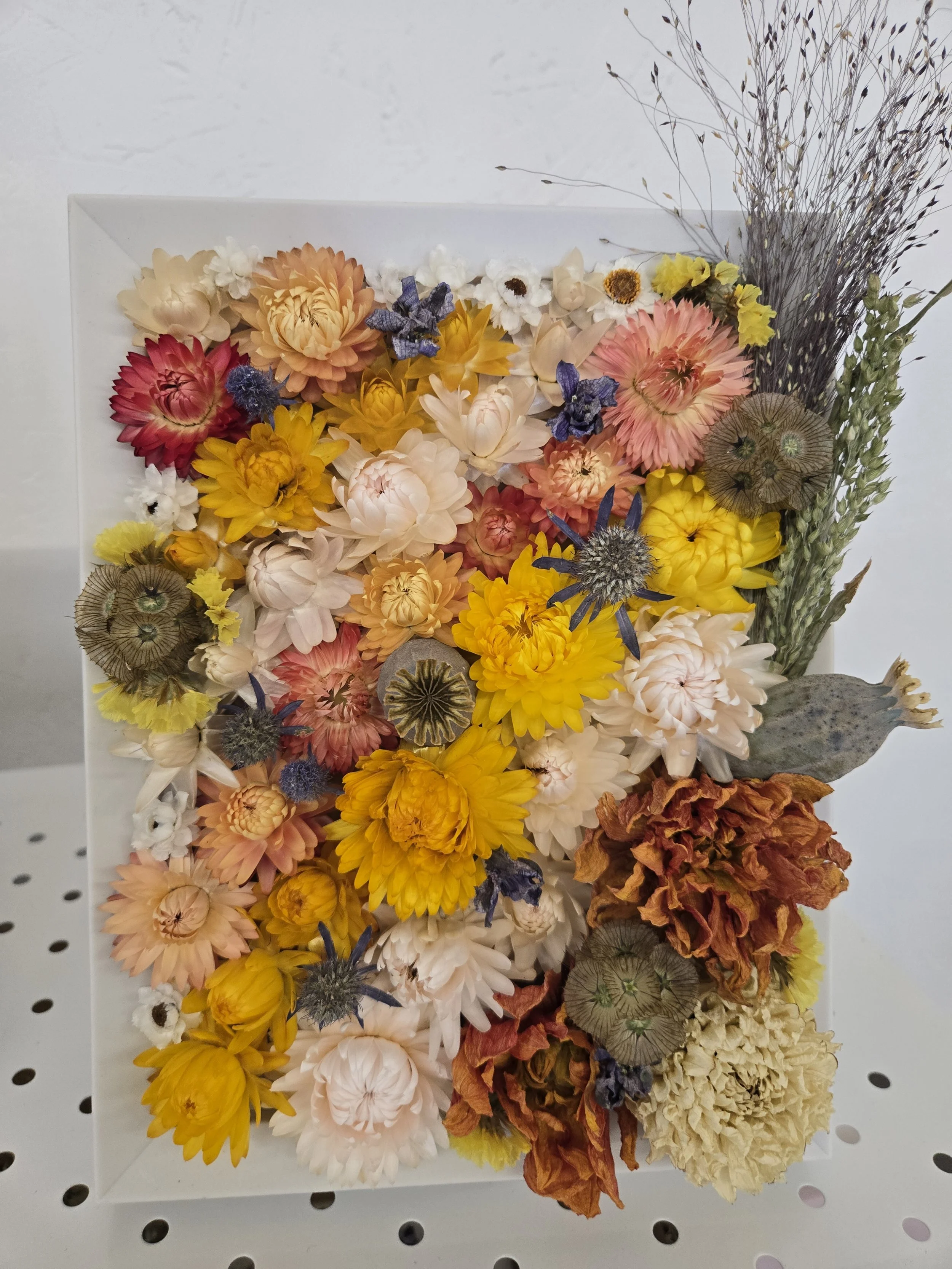 Everlasting Floral Frame Workshop