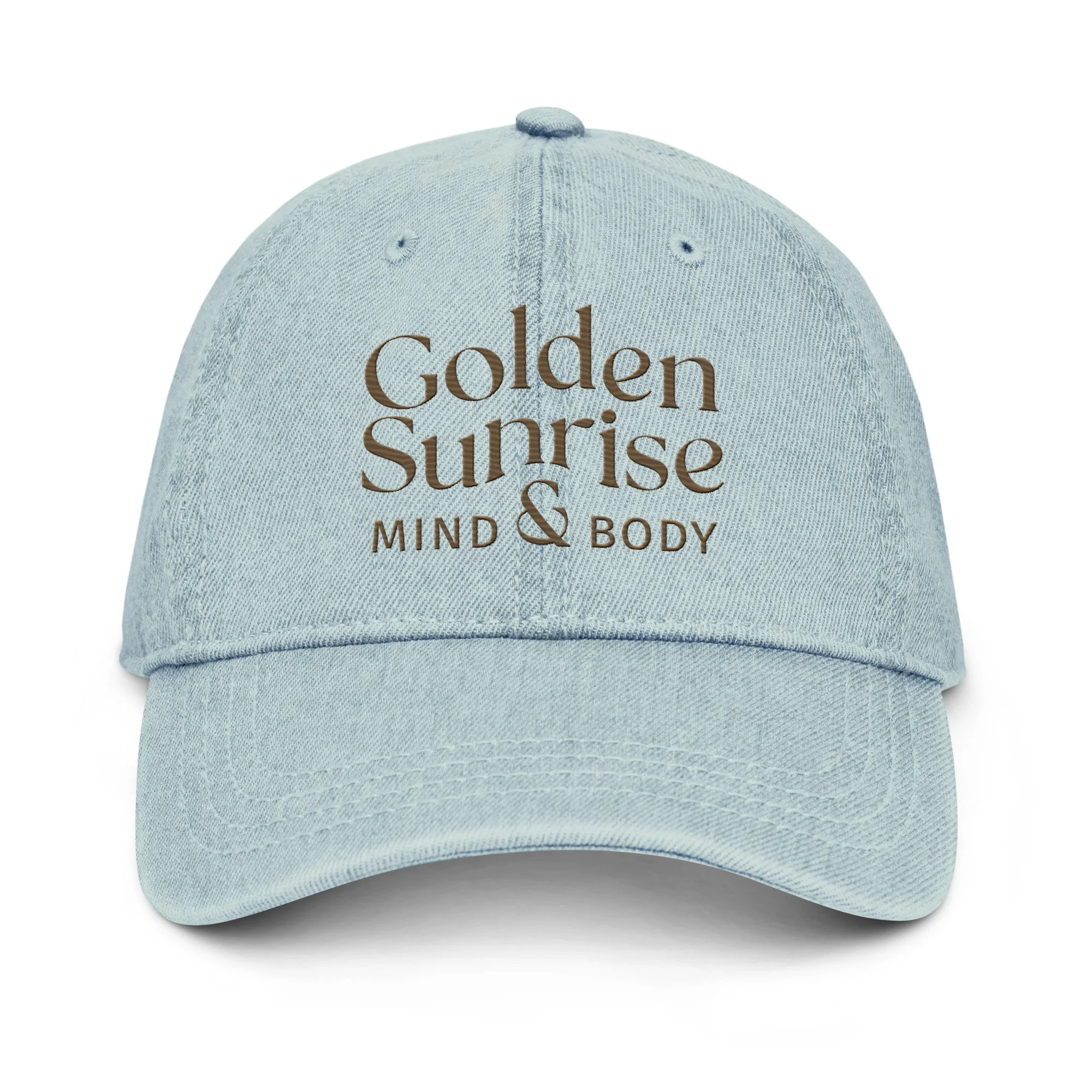 Golden Sunrise Denim Hat