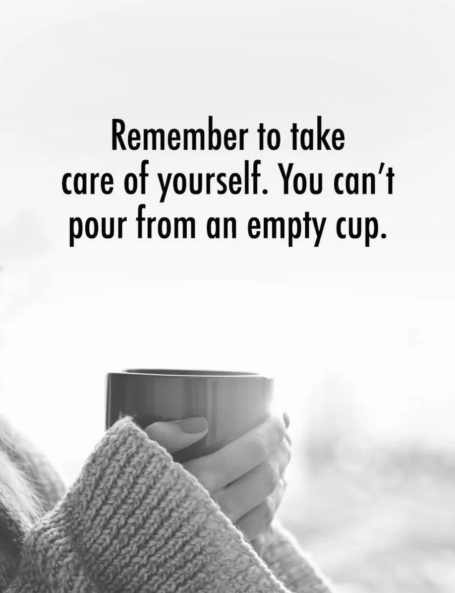 Remember to take care of yourself. You can&rsquo;t pour from an empty cup. And remember that while you are taking care of yourself, you are better able to take care of the ones you love. win-win! #lifecoach #motivation #takecareyourself❤️ #letmehelp 