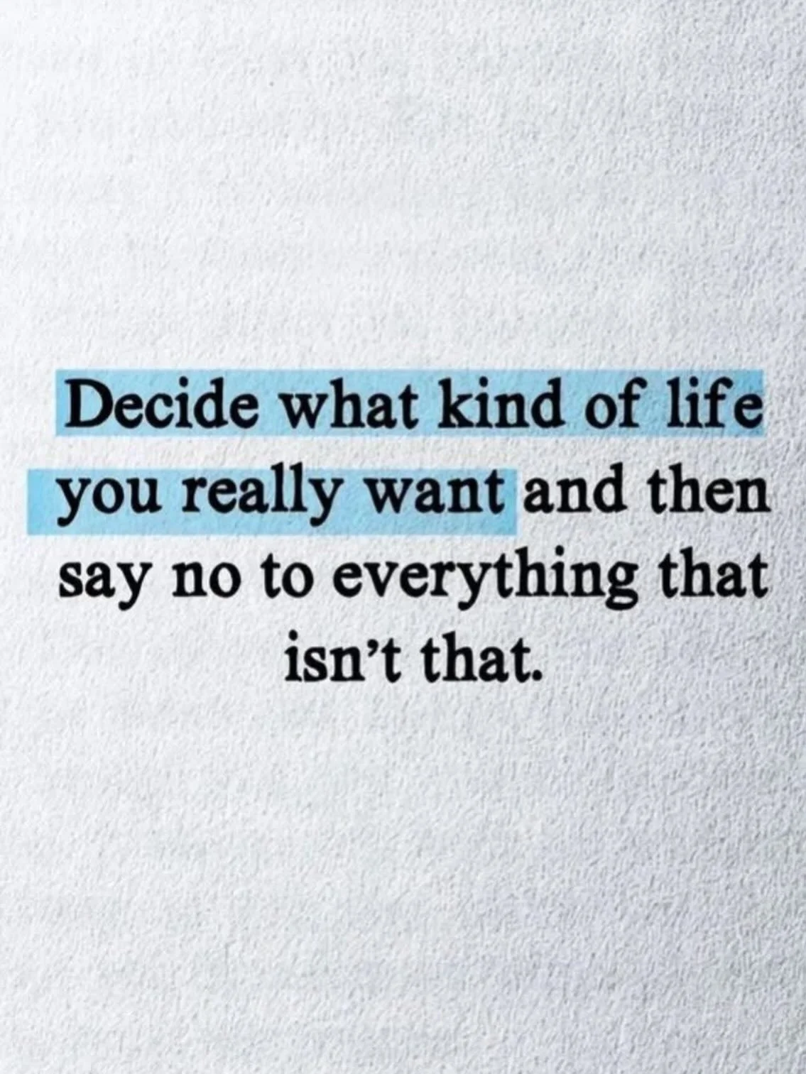 Decide what kind of life you really want and then say no to everything that isn&rsquo;t that. Once you have a focus for your life, making decisions is easier. Remove things that don&rsquo;t align. #lifecoach #motivation #decidewhereyouaregoing #letme