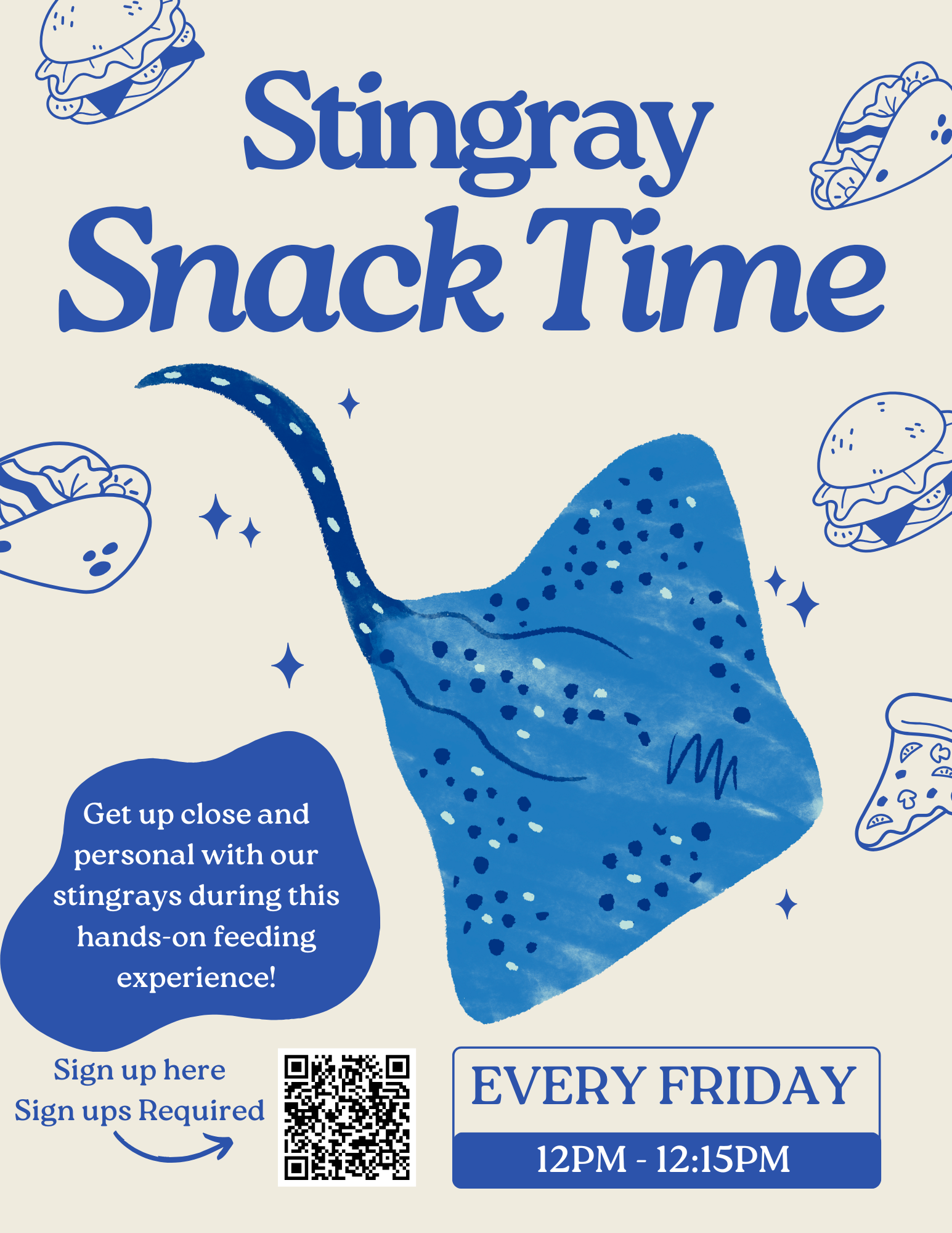 Stingray Snacktime