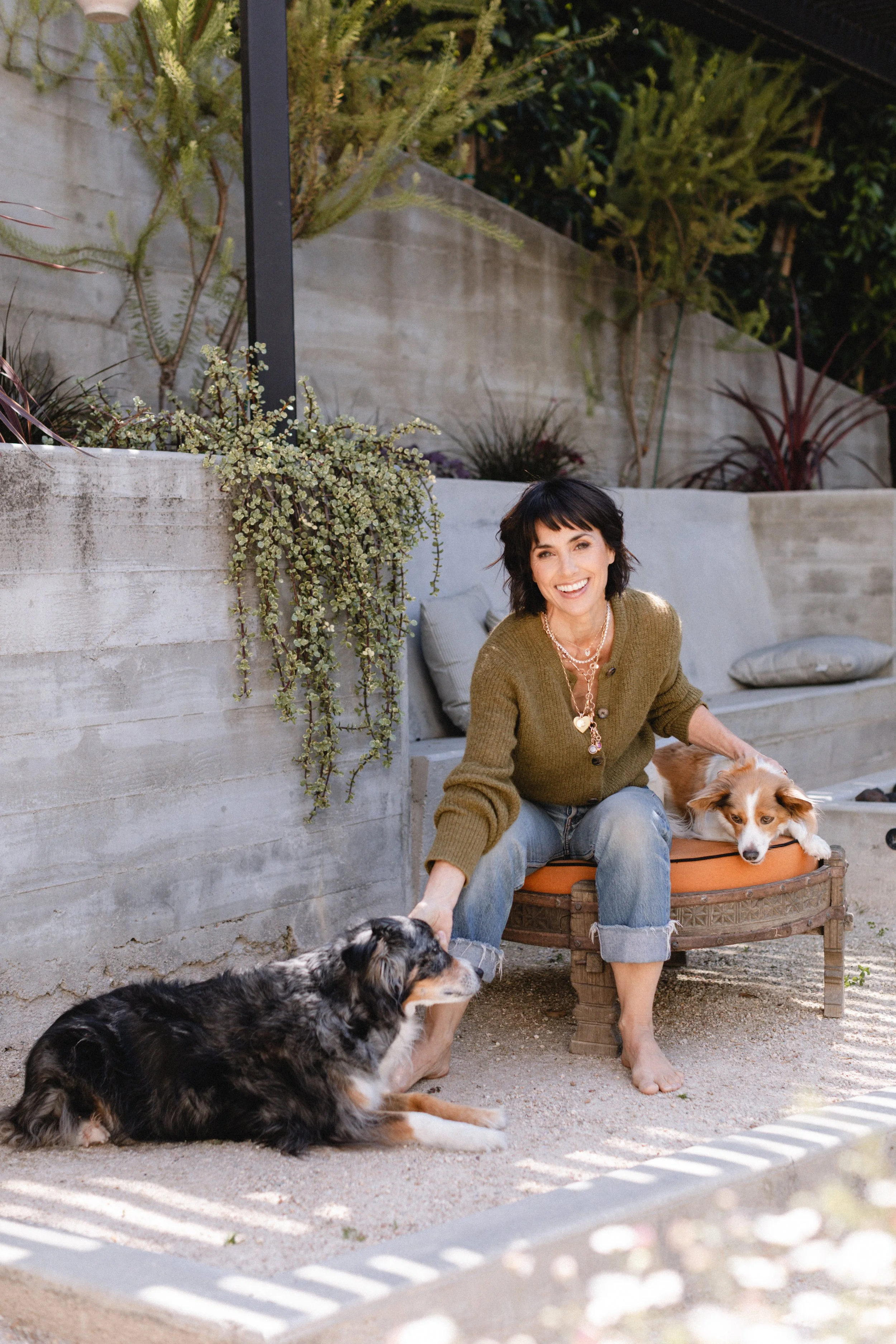 Portrait of Constance Zimmer photographed by Violeta Meyners in Los Angeles.